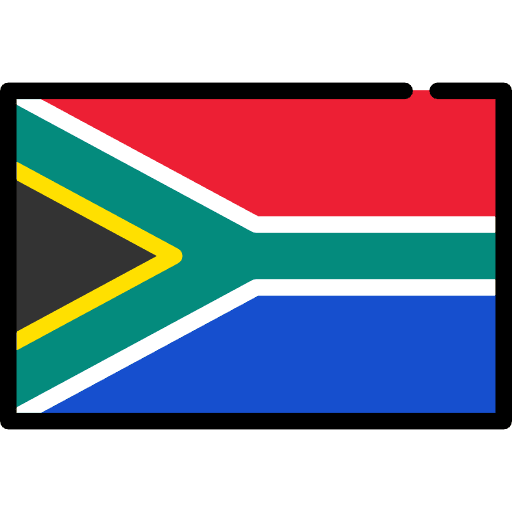 South africa flags south africa nation icon