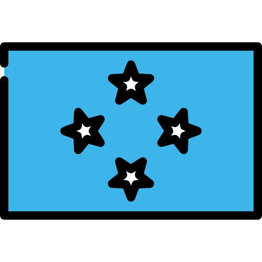 Micronesia flags world country icon