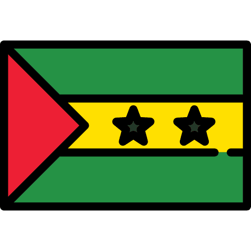 Sao tome and prince country flags sao tome and prince icon