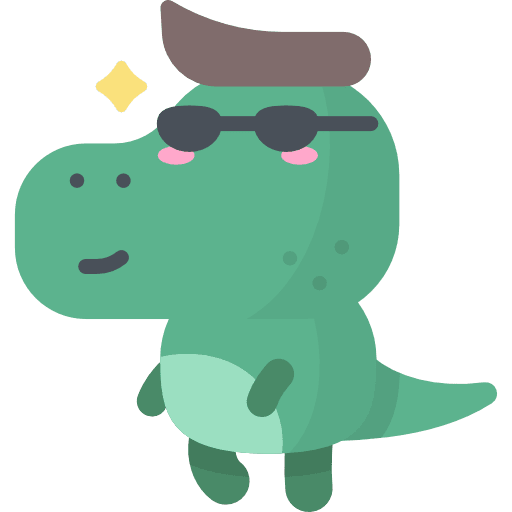 Cool feelings dinosaur avatar icon Cool feelings dinosaur avatar icon