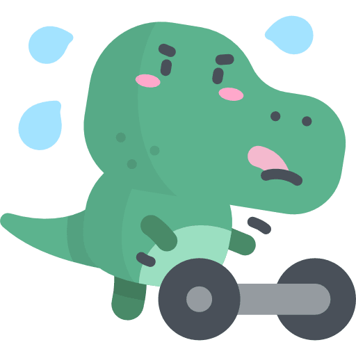 Exercise exercise avatar dinosaur icon Exercise exercise avatar dinosaur icon