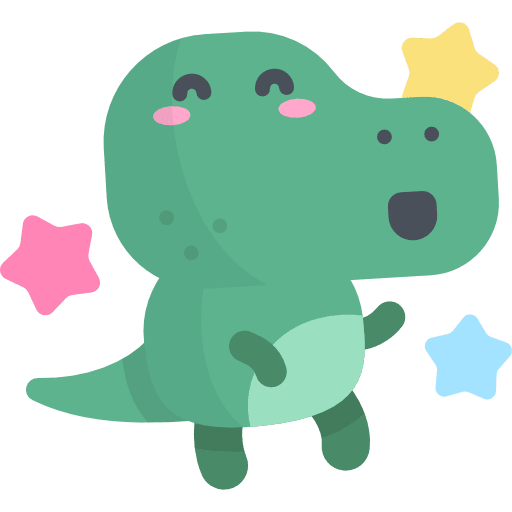 Happy dinosaur smileys avatar icon