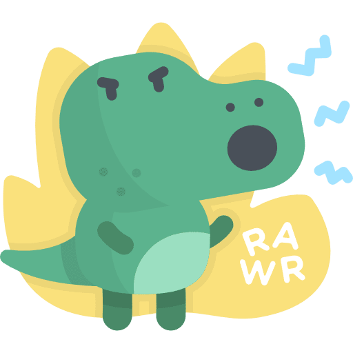 Angry smileys dinosaur emoji icon Angry smileys dinosaur emoji icon