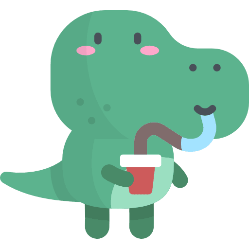 Drink avatar dinosaur emoji icon Drink avatar dinosaur emoji icon