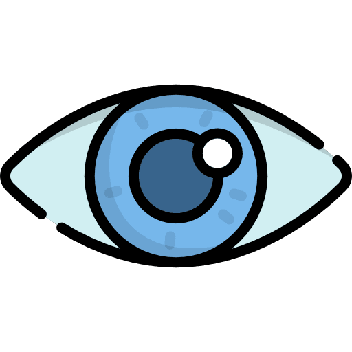 Eye outlook healthcare and medical show icon