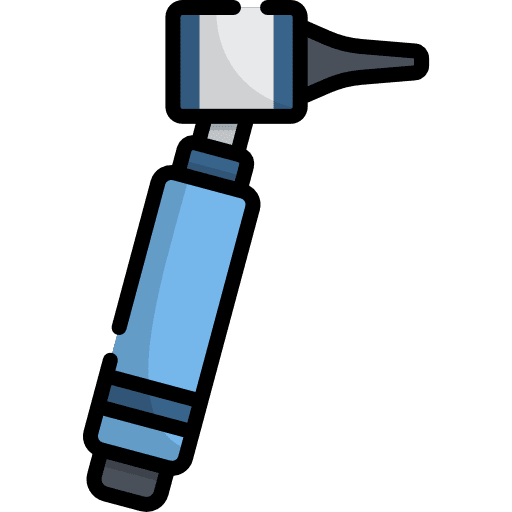 Otoscope tools and utensils tool medical kit icon Otoscope tools and utensils tool medical kit icon