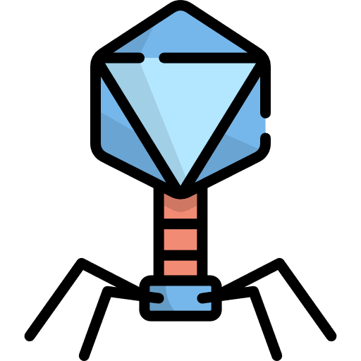 Virus cell scientist virus icon Virus cell scientist virus icon