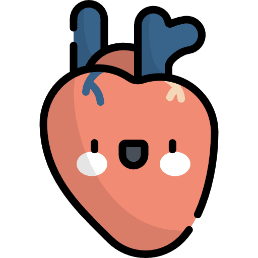 Heart medical body parts organ icon Heart medical body parts organ icon