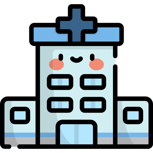 Hospital buildings healthcare and medical urban icon Hospital buildings healthcare and medical urban icon