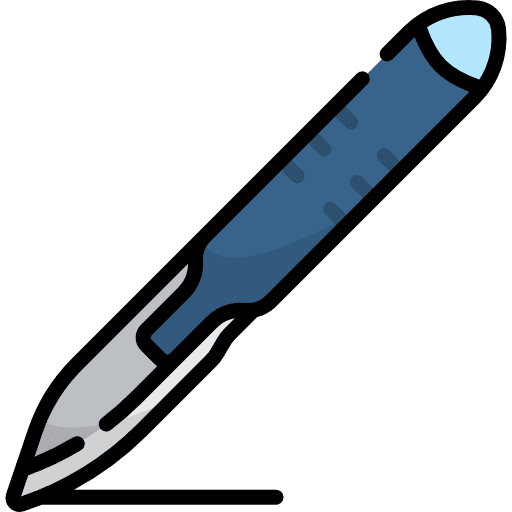 Scalpel healthcare and medical medicine clamp icon Scalpel healthcare and medical medicine clamp icon