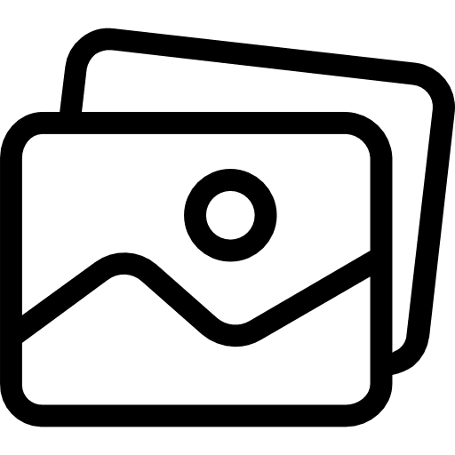 Gallery landscape photo gallery multimedia icon