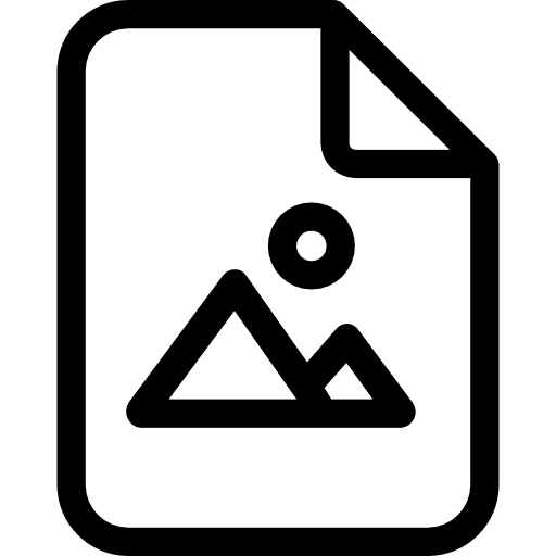 Image formats interface format icon