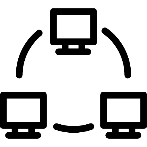 Network computer network networking icon