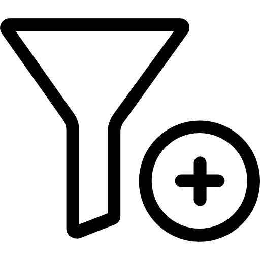 Filter tools and utensils filter tool icon