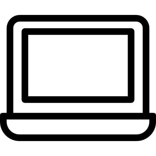 Laptop electronic computer laptop icon