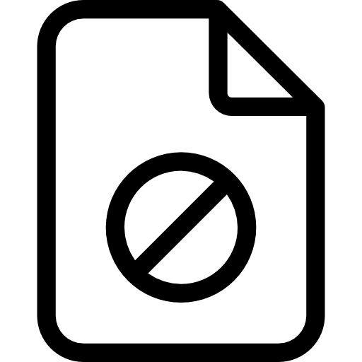 File document file interface icon