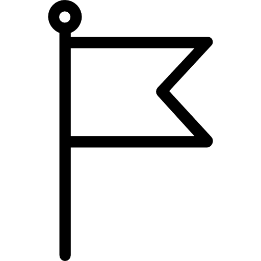 Flag symbol peace flag icon