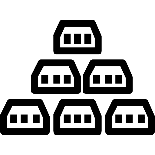 Gold ingot gold ingots gold gold ingot icon