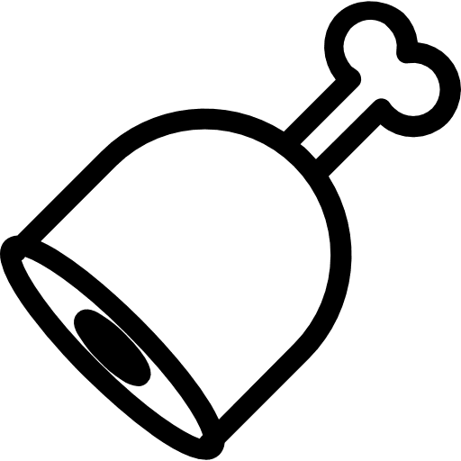 Ham leg food miscellaneous ham leg icon