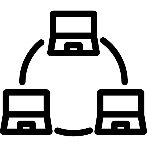 Network computer technology computing icon