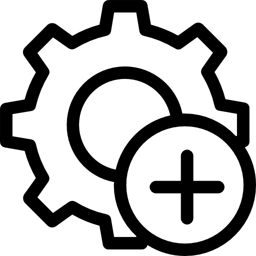 Settings configuration settings tools and utensils icon