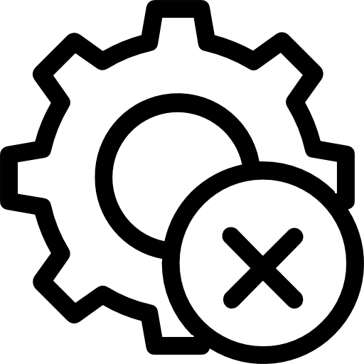 Settings gear settings cogwheel icon