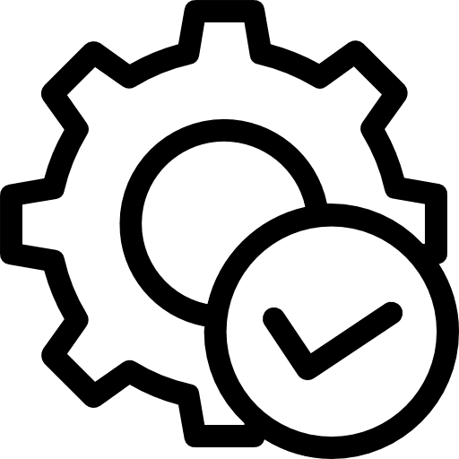 Settings tools and utensils miscellaneous cogwheel icon