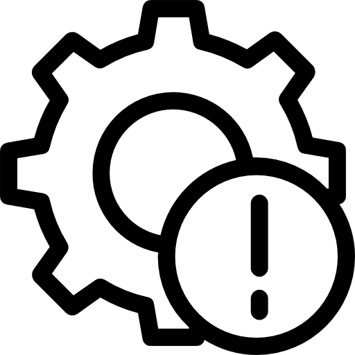 Settings ui gear cogwheel icon