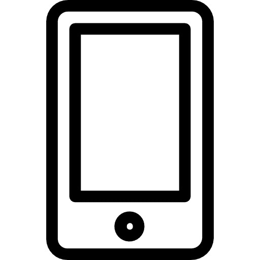 Smartphone technology touch screen smartphone icon