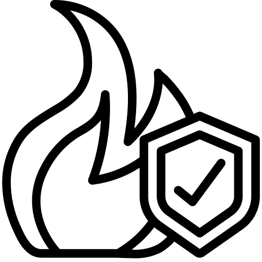 Fire burning flame nature icon