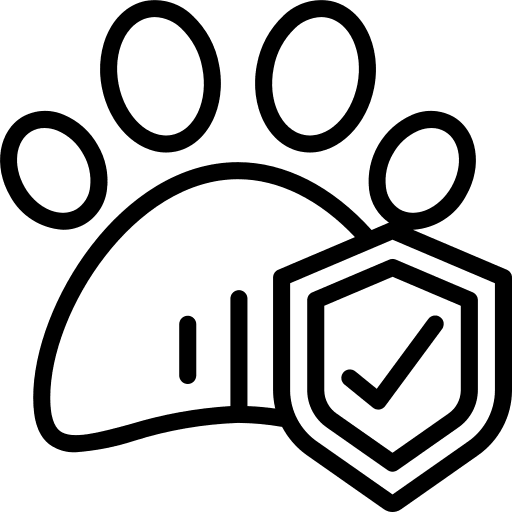 Pet insurance pet pet insurance security icon