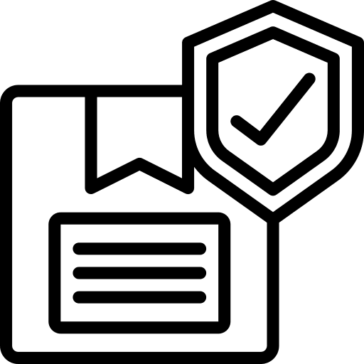 Box box shipping and delivery data storage icon