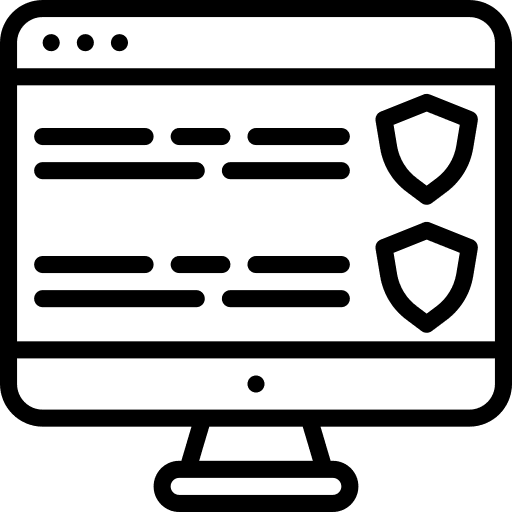 Insurance hospital interface fracture icon