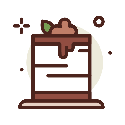 Cake cookie food and restaurant birthday icon