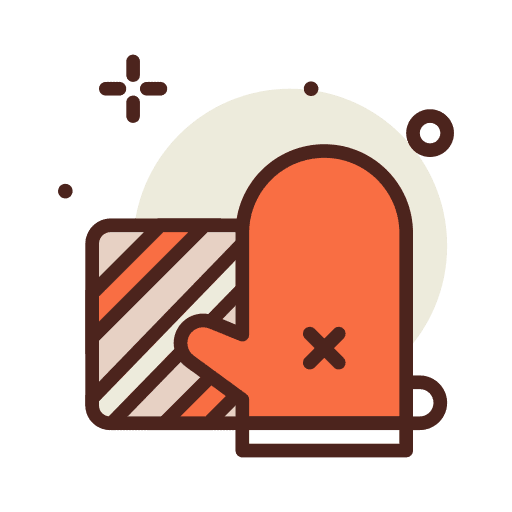 Mittens baker mittens profession icon