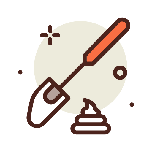 Spatula spatula whipped cream food and restaurant icon