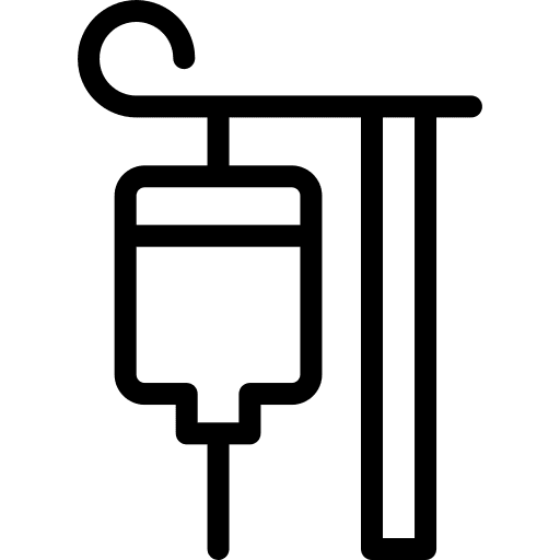 Perfusion fluid liquid iv bag icon