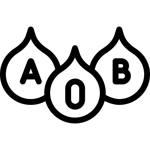 Blood type a blood type a healthcare and medical blood drop icon