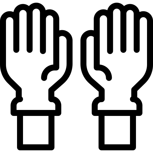 Glove glove rubber medical equipment icon