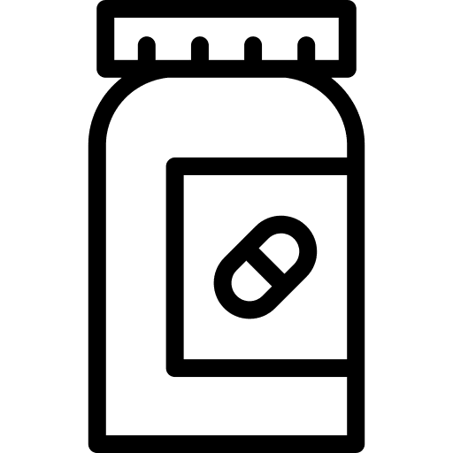 Pill medicine healthcare and medical pharmacy icon