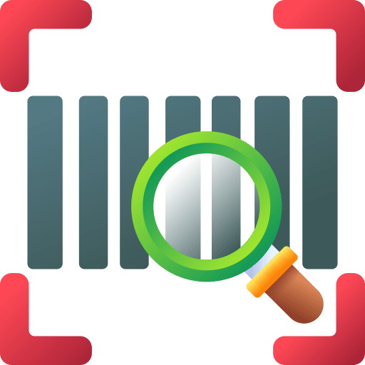 Barcode electronics commerce information icon