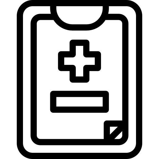 Clipboard clipboard document medical report icon