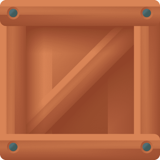Crate delivery box pack package icon Crate delivery box pack package icon