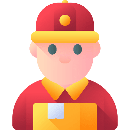 Delivery courier professions and jobs avatar user icon Delivery courier professions and jobs avatar user icon