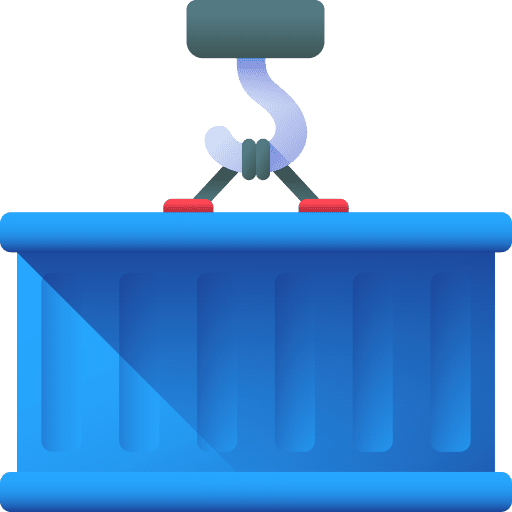 Container shipping container cargo icon Container shipping container cargo icon