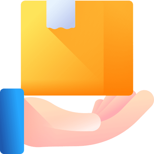 Delivery box hand shipping delivery icon Delivery box hand shipping delivery icon