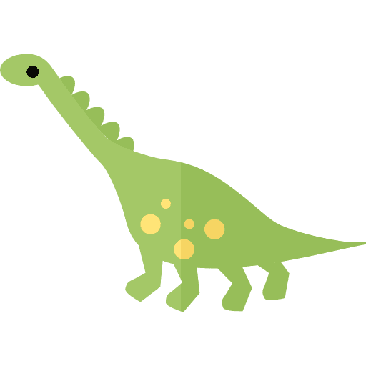 Diplodocus dinosaur herbivore wild life icon Diplodocus dinosaur herbivore wild life icon