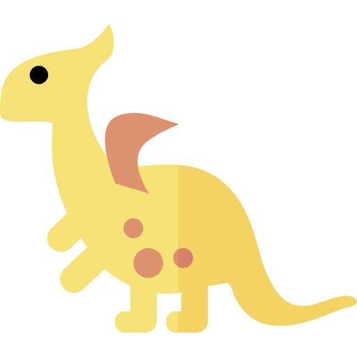 Parasaurolophus parasaurolophus herbivore wild life icon Parasaurolophus parasaurolophus herbivore wild life icon
