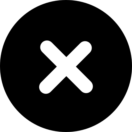 Cancel close interface cancel icon
