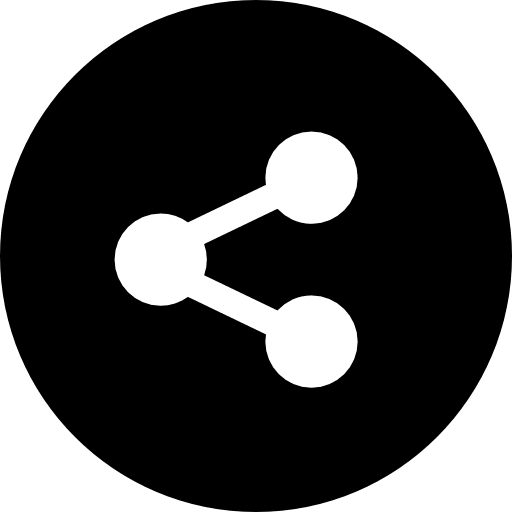 Share shapes connector share icon Share shapes connector share icon